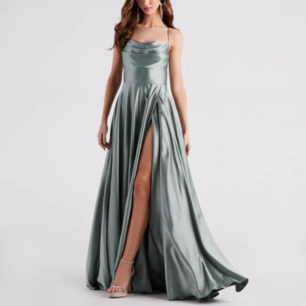 Blue Prom Dress